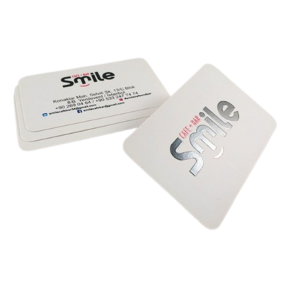 Ekspres Kabartma Laklı Kartvizit