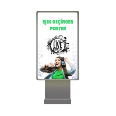 Bursa Afiş Poster (Işık Geçirgen)