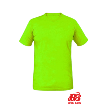 İşçi Tişörtü Bisiklet Yaka Tişört - ( Tshirt ) 