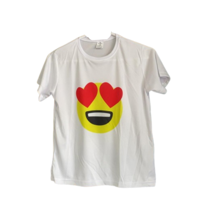 Kalpli Emojili Tişört